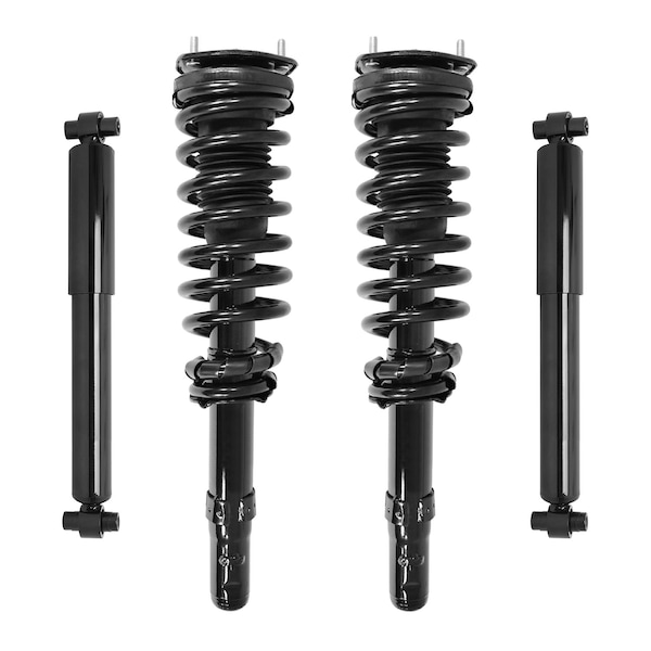 Unity 4-11990-252080-001 Front and Rear Complete Strut Assembly Shock Kit 4-11990-252080-001 - main